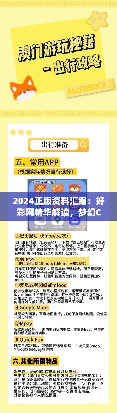 2024正版资料汇编:好彩网精华解读,梦幻CAX710.94核心剖析