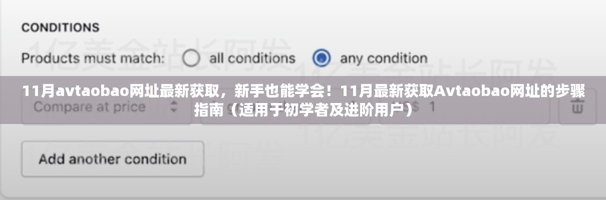 揭秘Avtaobao网址获取方法,新手到进阶用户的一站式指南(警惕法律风险)